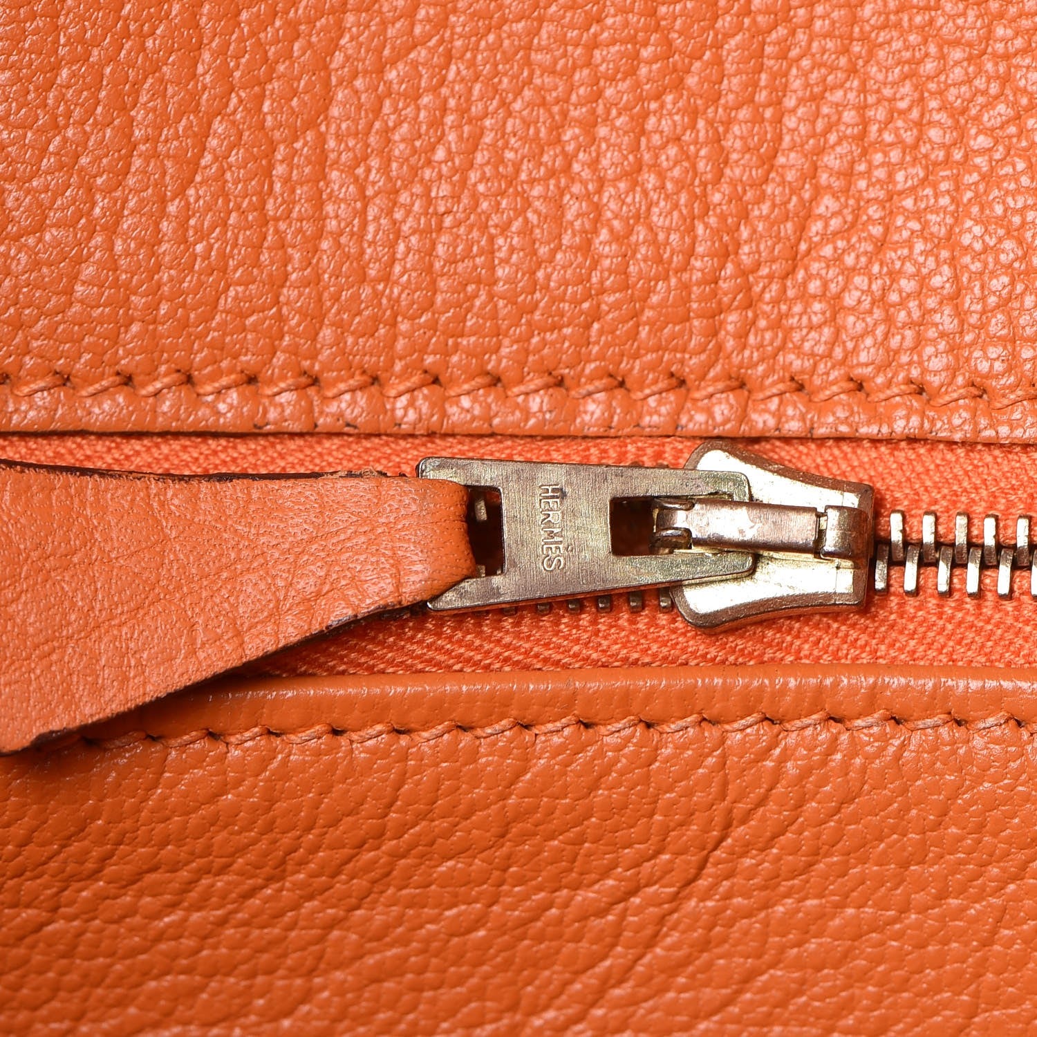 Hermes Togo Birkin 35 Orange 13 of 41