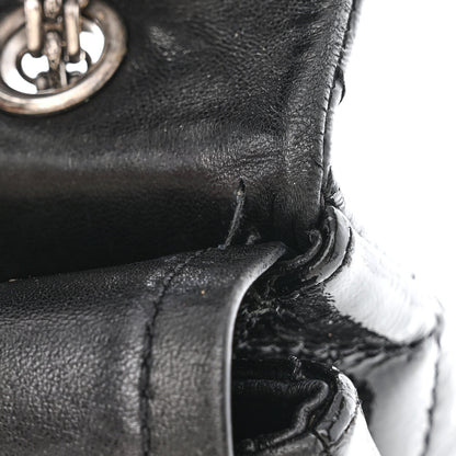 Chanel Distressed Patent Quilted 2.55 Reissue 227 Flap Black 13 of 13