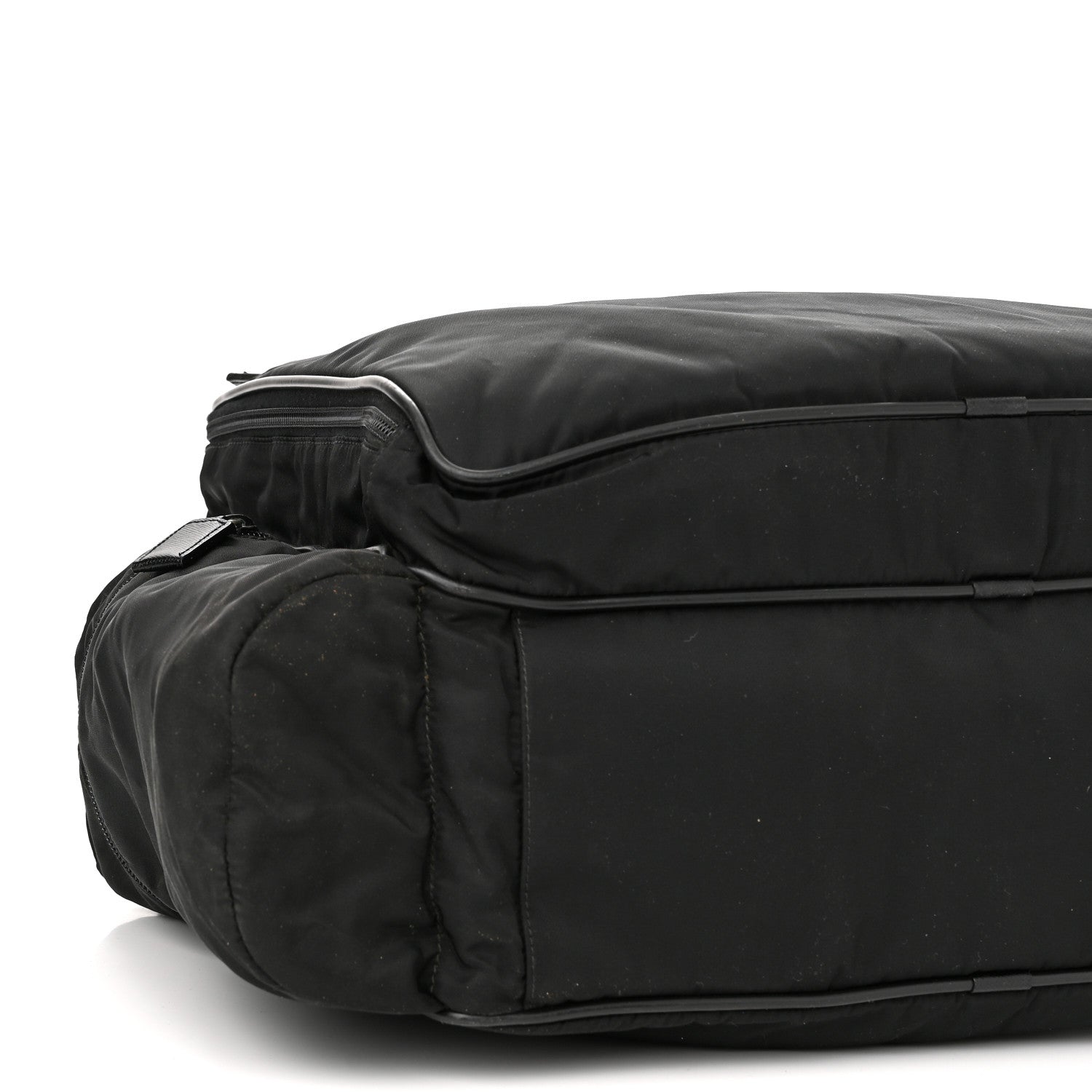 Prada Tessuto Nylon Travel Briefcase Black 9 of 18