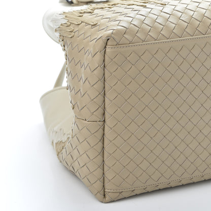 Bottega Veneta Nappa Intrecciato Medium Flow Wave Tote Mink Mist 5 of 8