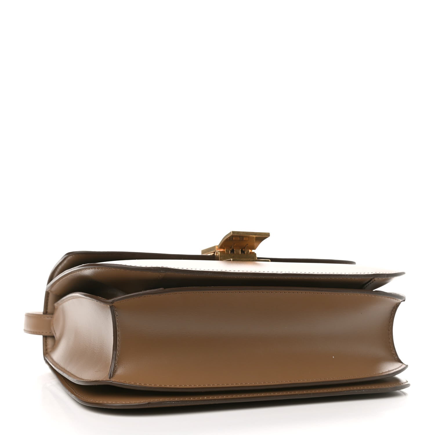 Celine Box Calfskin Medium Classic Box Flap Bag Light Camel 3 of 8