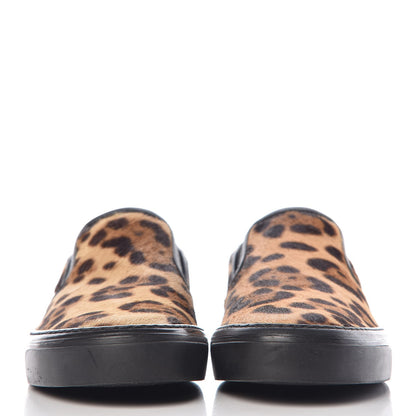 Gucci Pony Hair Jaguar Print Slip On Sneakers 35.5 2 of 9