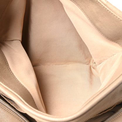 Chanel Caviar Wild Stitch Tote Beige 6 of 11