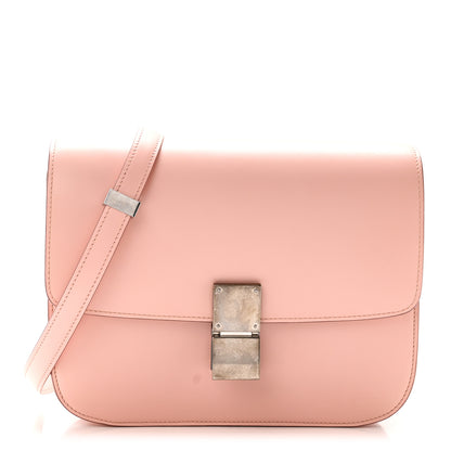 Celine Box Calfskin Medium Classic Box Flap Bag Pink 1 of 10
