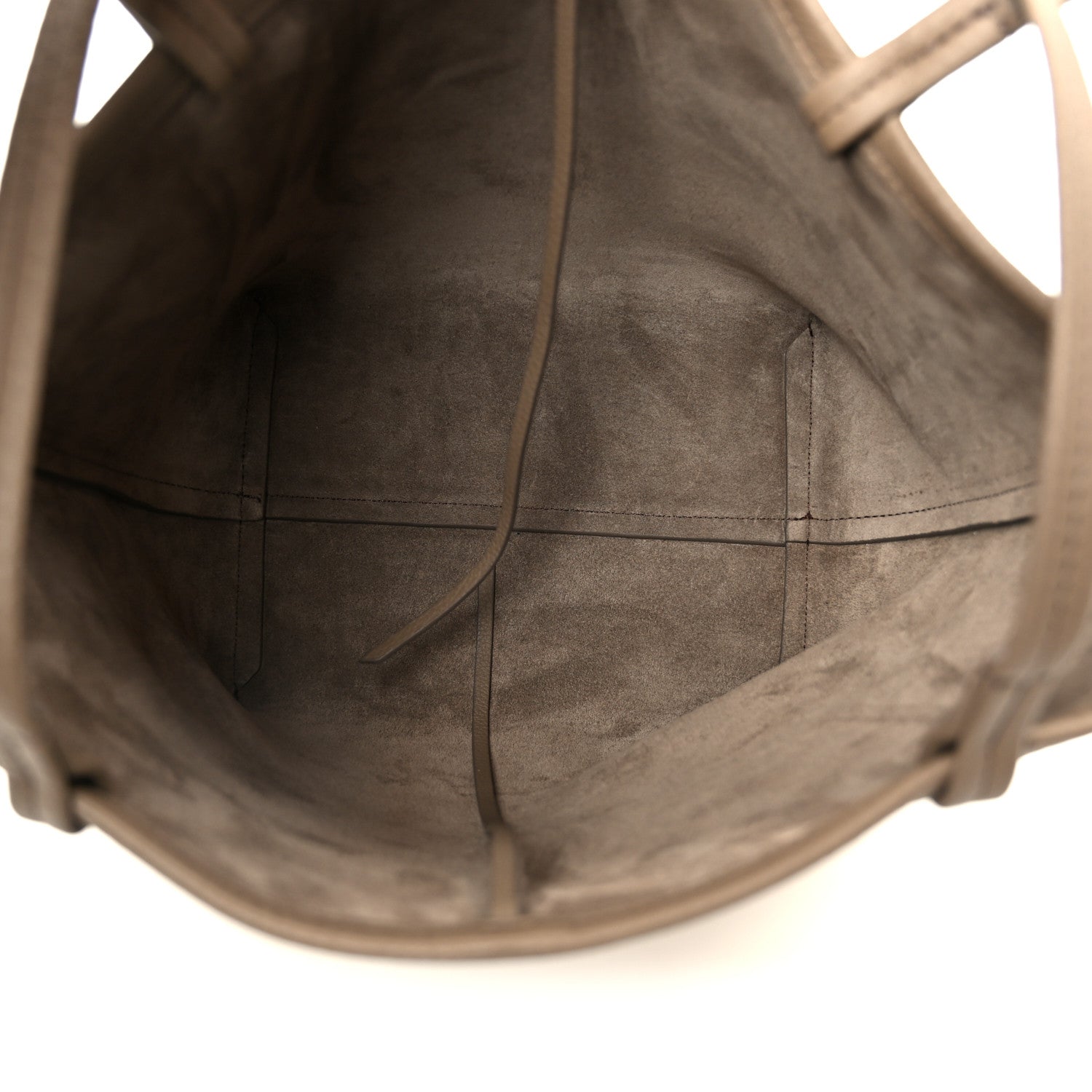 The Row Grained Calfskin Park Tote Three Elephant 5 of 10
