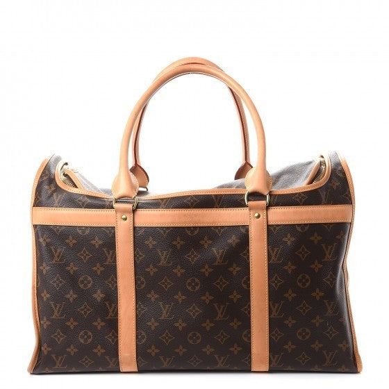 Louis Vuitton Monogram Sac Chien 50 Pet Carrier 1 of 26