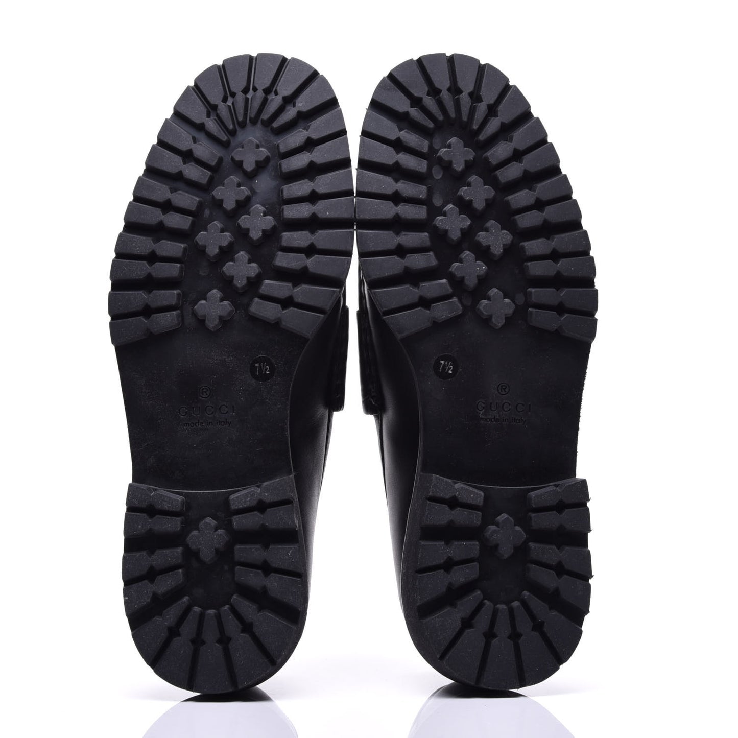 Laredo Calfskin Mens Horsebit Loafers 7.5 Black