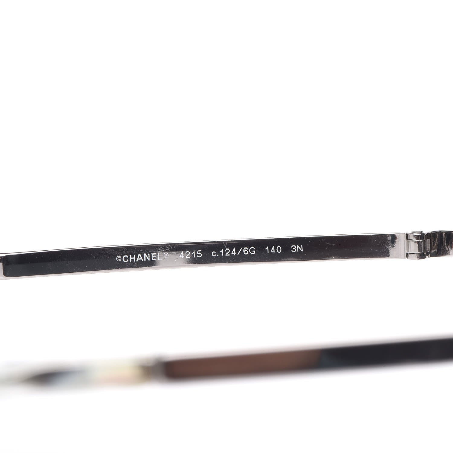 Chanel Shield Runway Sunglasses 4215 Silver 5 of 7
