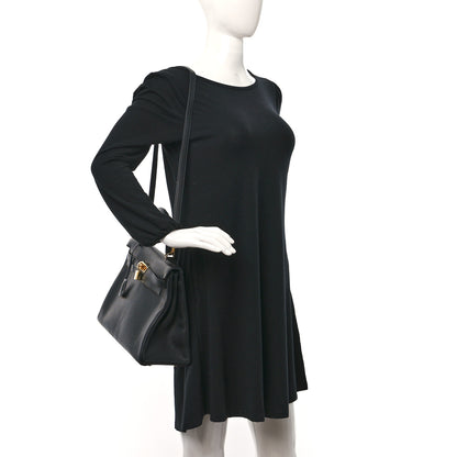 Hermes Taurillon Clemence Kelly Retourne 32 Black 2 of 10