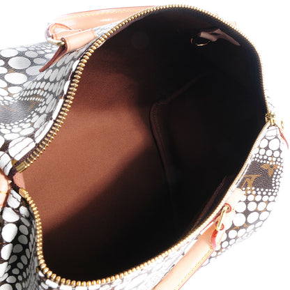 Louis Vuitton Monogram Kusama Town Speedy 30 White 5 of 8