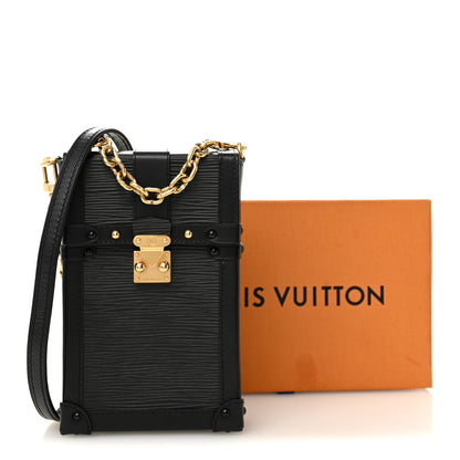 Louis Vuitton Epi Pochette Trunk Verticale Black 9 of 9