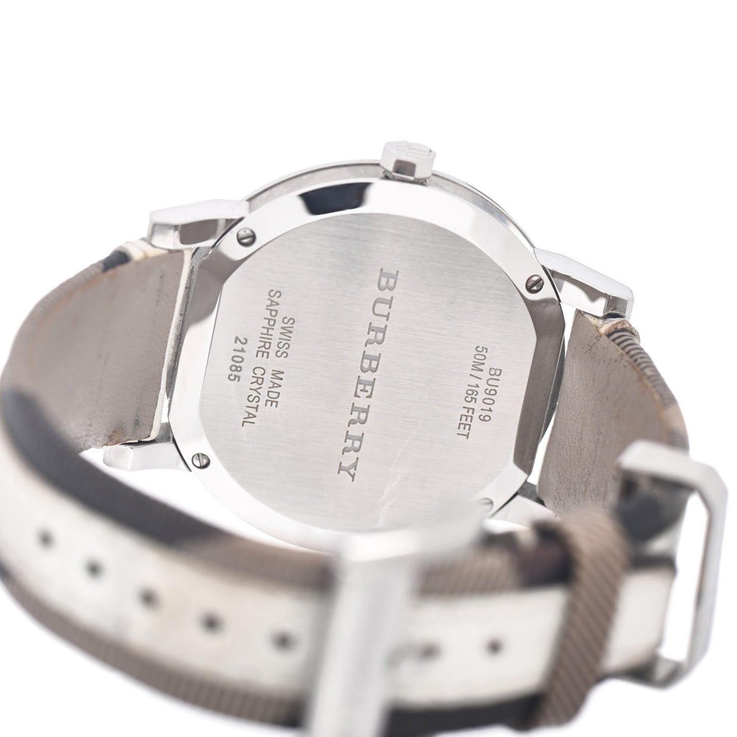 Stainless Steel Calfskin 39mm Quartz Watch BU9019