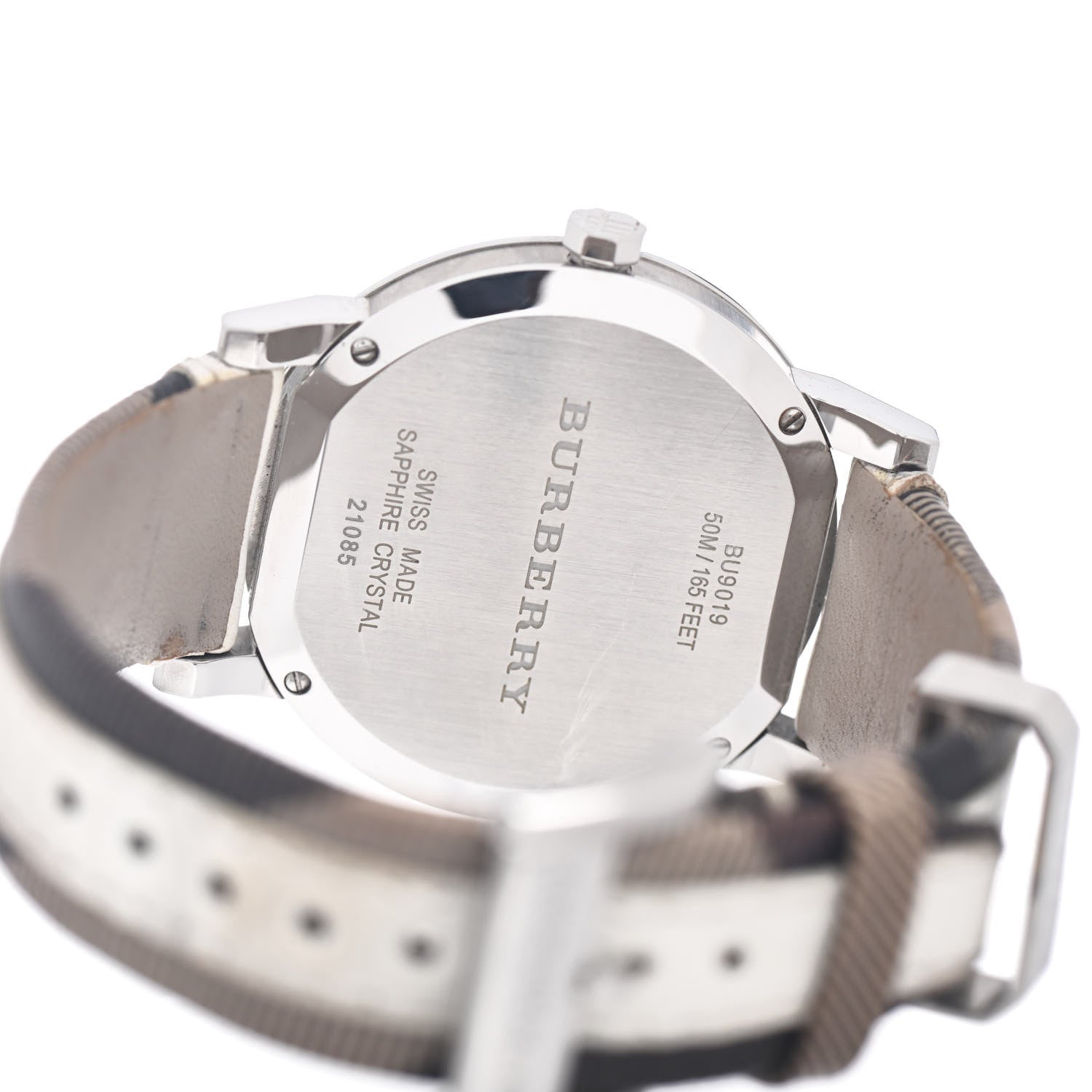 Burberry Stainless Steel Calfskin 39mm Quartz Watch BU9019 4 of 4