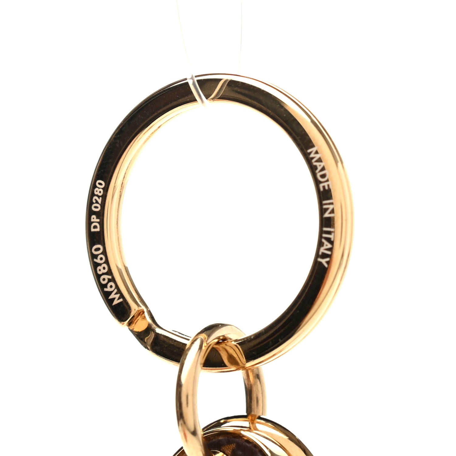 Louis Vuitton Monogram Metal Christmas Vivenne Bag Charm Key Holder 6 of 7