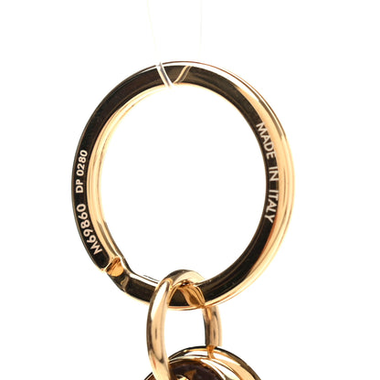 Louis Vuitton Monogram Metal Christmas Vivenne Bag Charm Key Holder 6 of 7