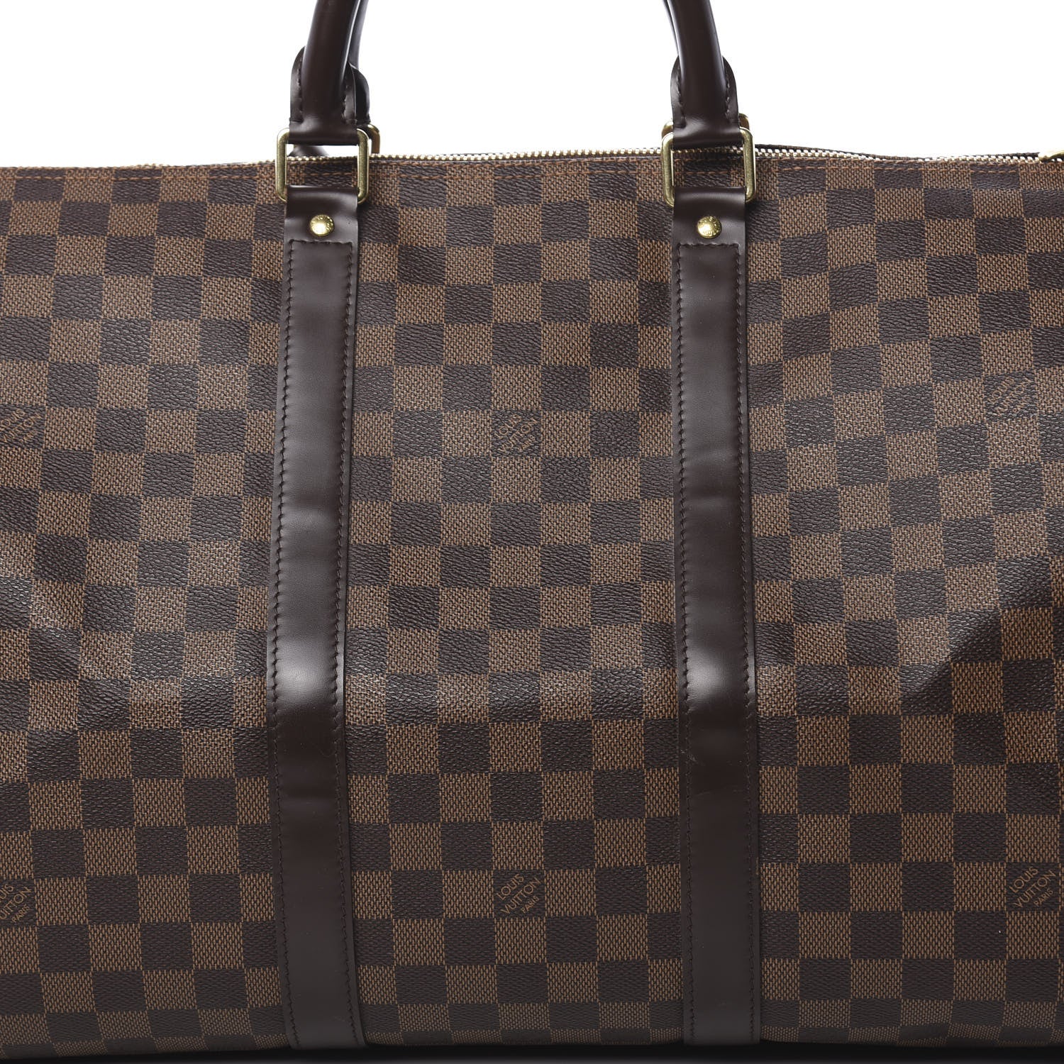 Louis Vuitton Damier Ebene Keepall 50 8 of 10