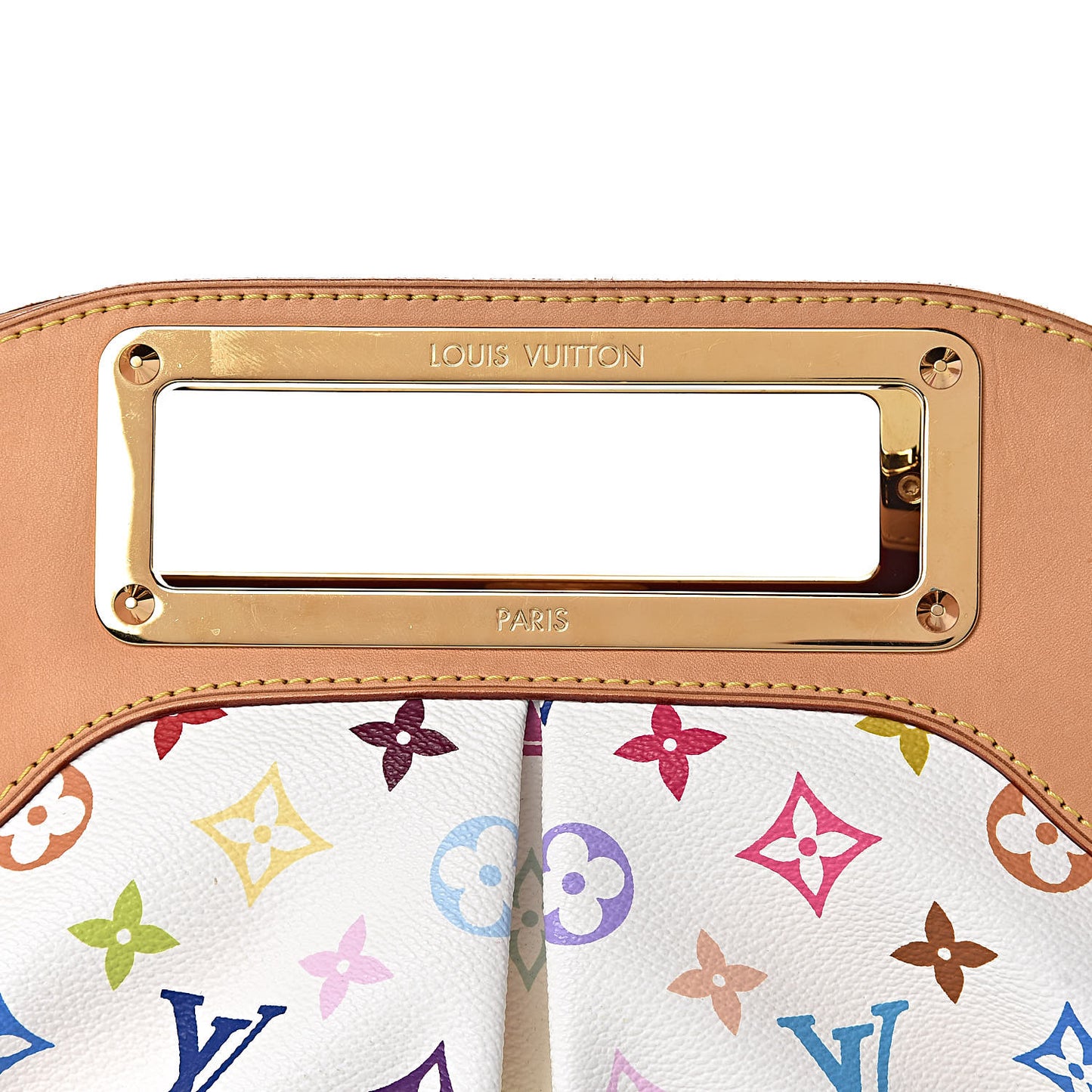 Monogram Multicolor Judy MM White