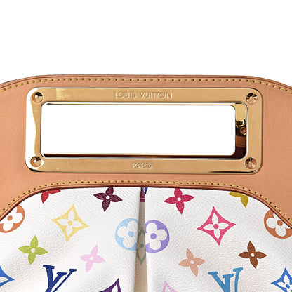 Louis Vuitton Monogram Multicolor Judy MM White 10 of 14