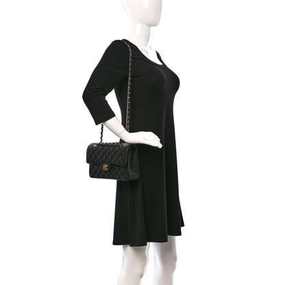 Chanel Caviar Quilted Small Double Flap Black 2 of 9