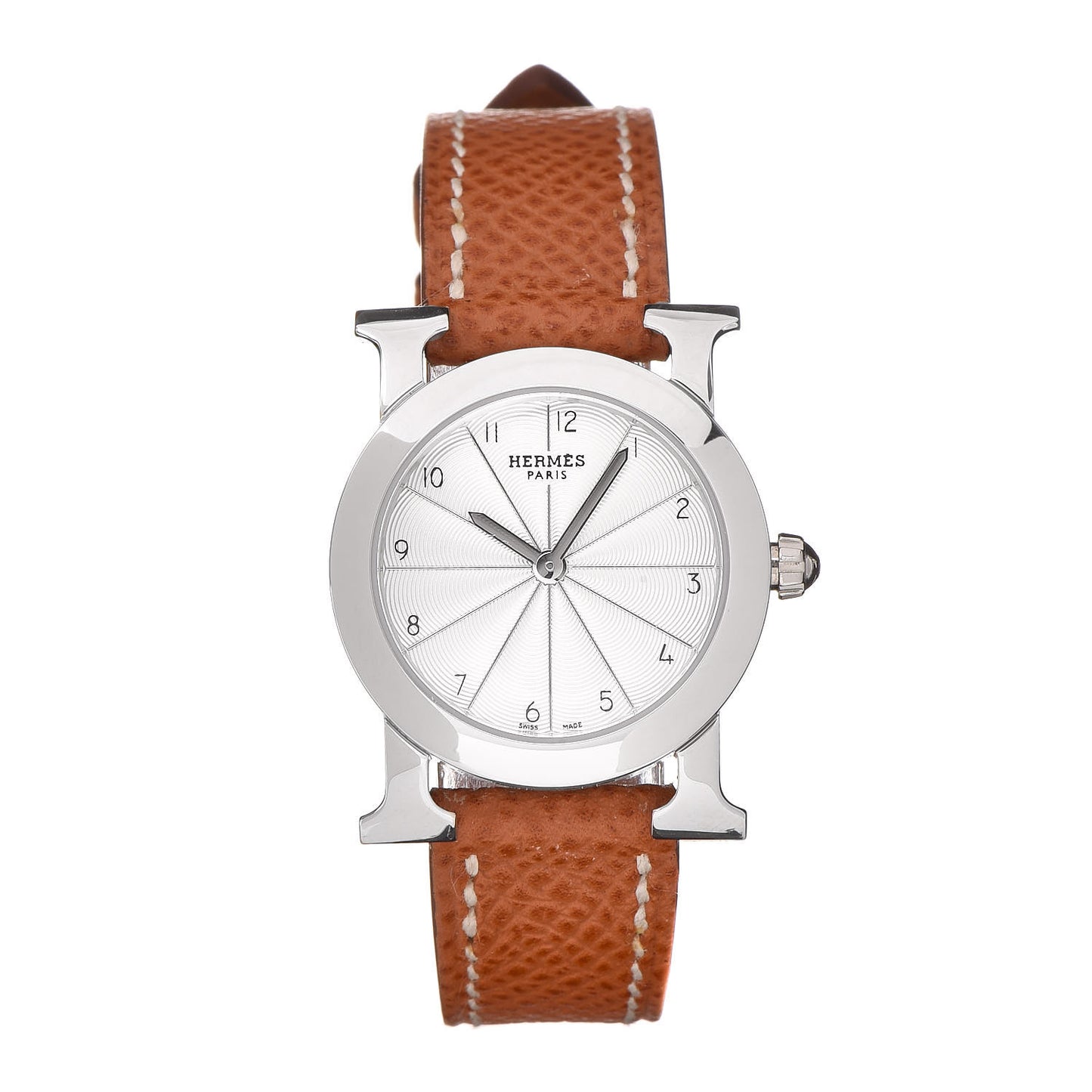 Stainless Steel Courchevel 25mm Heure H Ronde Quartz Watch Gold