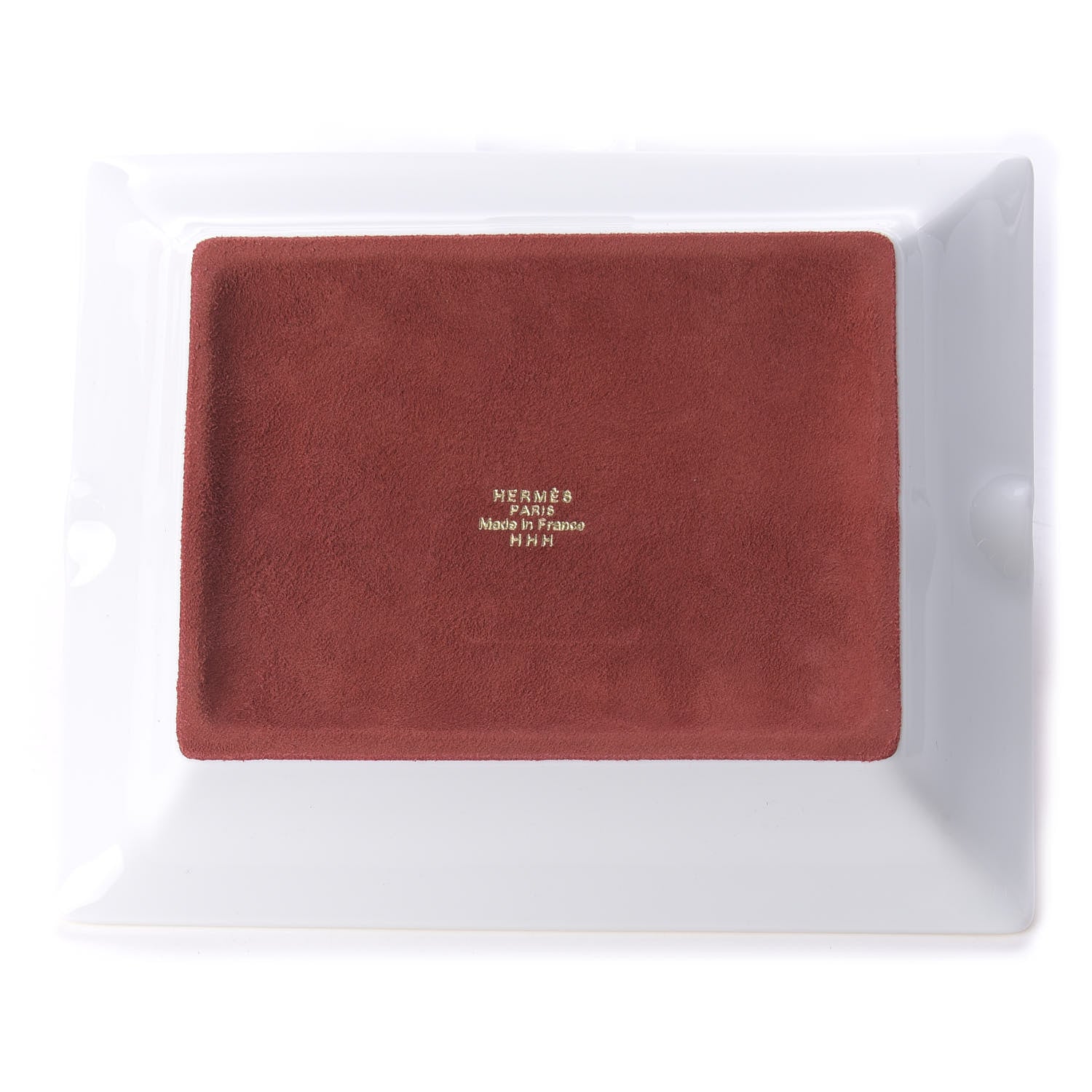 Hermes Porcelain Animapolis 3H Ashtray Ecarlate 3 of 5