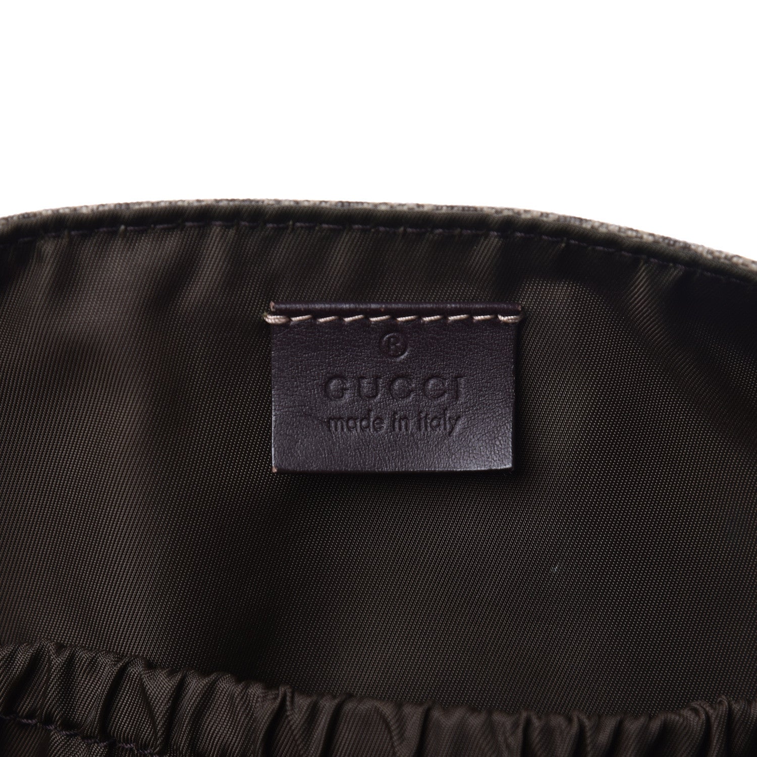 Gucci GG Plus Monogram Messenger Diaper Bag Dark Brown 6 of 11