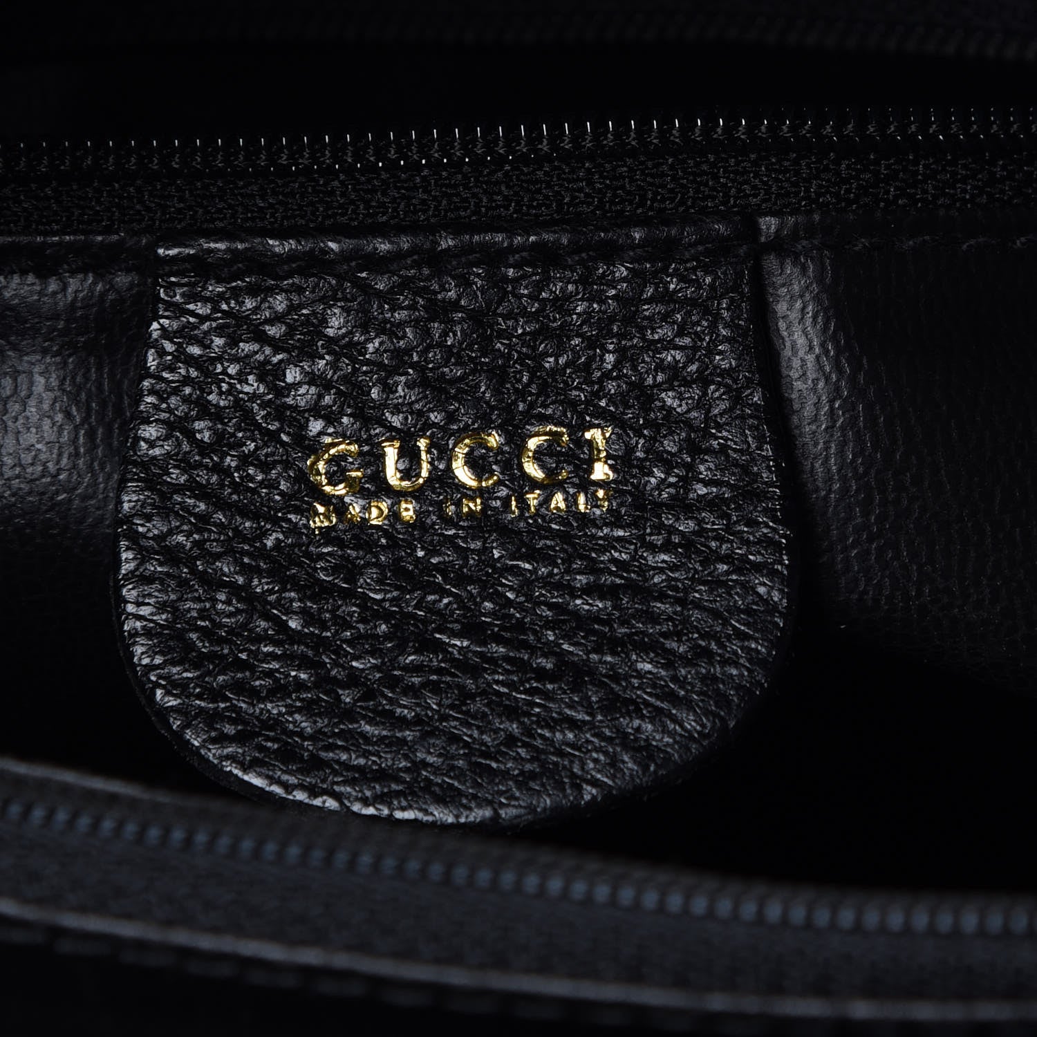 Gucci Calfskin Bamboo Top Handle Tote Black 7 of 17