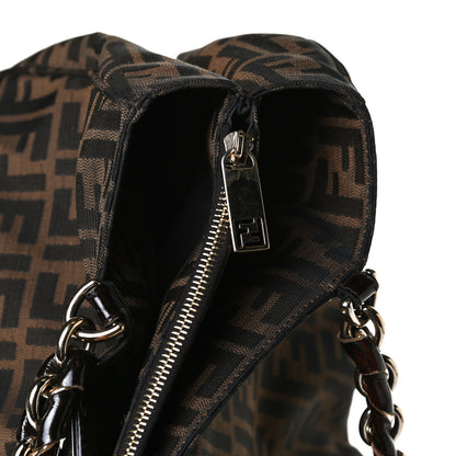 Fendi Zucca Mia Tote Tobacco 12 of 13