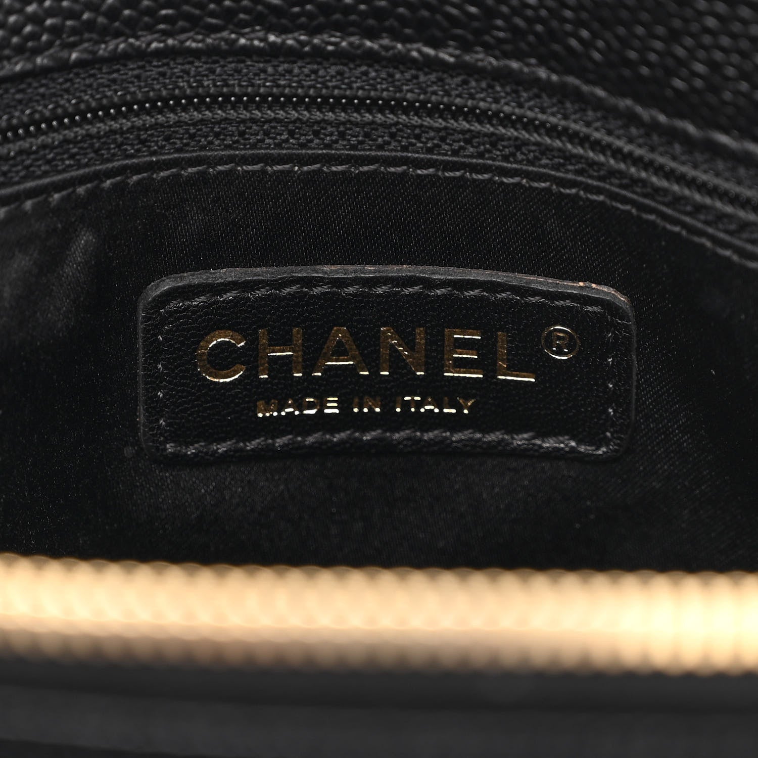 Chanel Caviar Quilted Grand Shopping Tote GST Black 6 of 10