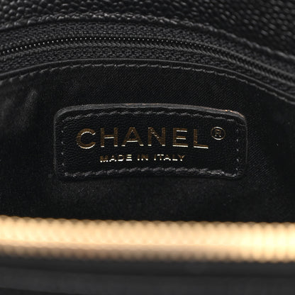 Chanel Caviar Quilted Grand Shopping Tote GST Black 6 of 10