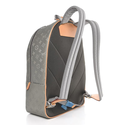 Louis Vuitton Monogram Titanium Backpack PM 3 of 8