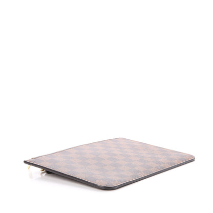 Louis Vuitton Damier Ebene Neverfull MM GM Pochette 4 of 8