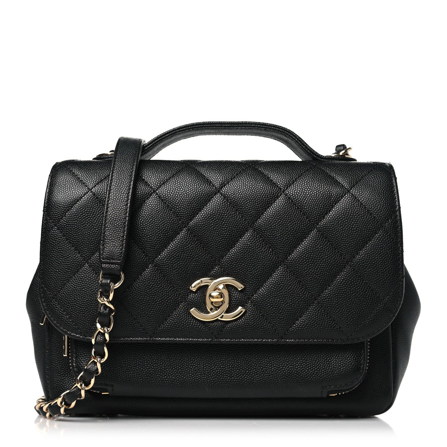 Chanel Caviar Quilted Medium Business Affinity Flap Black 1 of 10