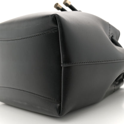 Jimmy Choo Smooth Shiny Calfskin Bon Bon Bucket Bag Black 9 of 11