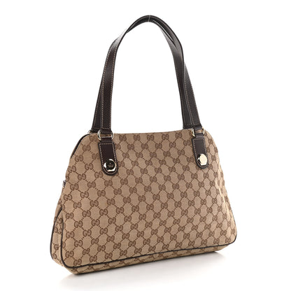 Gucci Monogram Medium Charmy Shoulder Bag Brown 3 of 10
