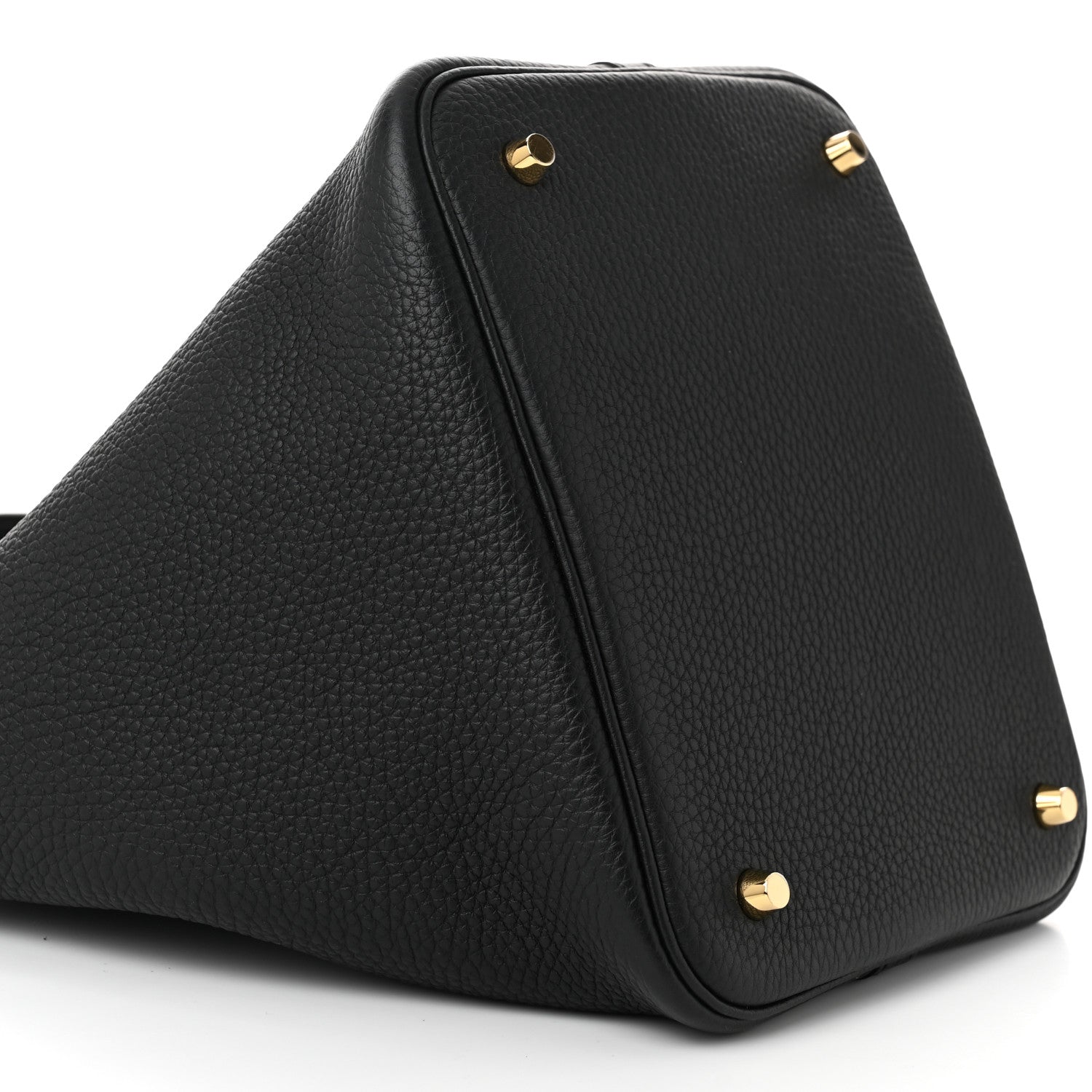 Hermes Taurillon Clemence Picotin Lock 22 MM Black 9 of 11