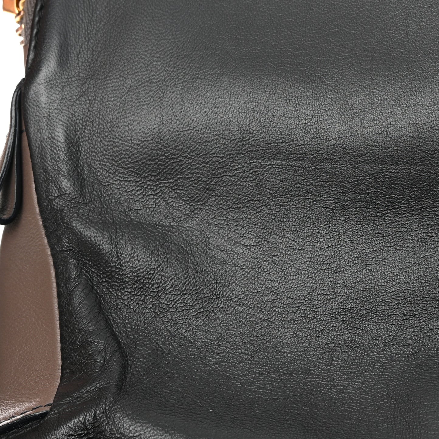 Grained Calfskin Medium Shaded Jennifer Crossbody Bag Brown