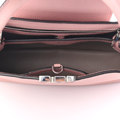 Louis Vuitton Taurillon Capucines PM Magnolia 4 of 4