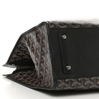 Goyard Goyardine Marquises Tote Black 22 of 26