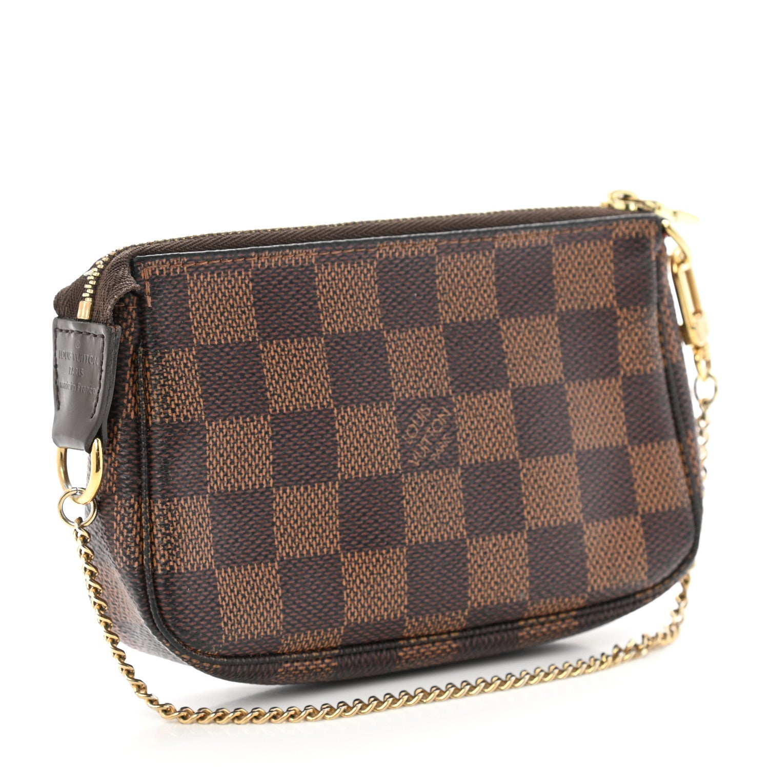 Louis Vuitton Damier Ebene Mini Pochette Accessories 3 of 7