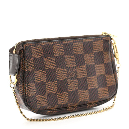 Louis Vuitton Damier Ebene Mini Pochette Accessories 3 of 7