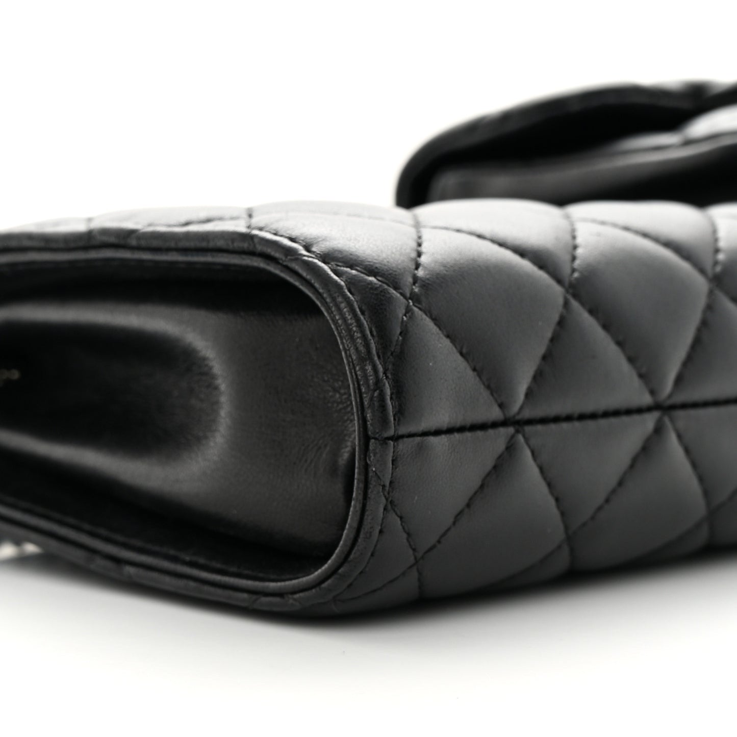 Lambskin Mineral Nights Pochette Wristlet Black