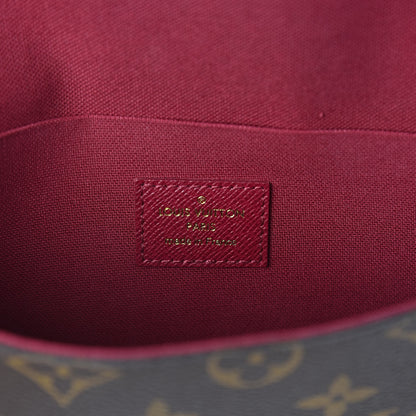 Louis Vuitton Monogram Pochette Felicie Chain Wallet Fuchsia 6 of 8