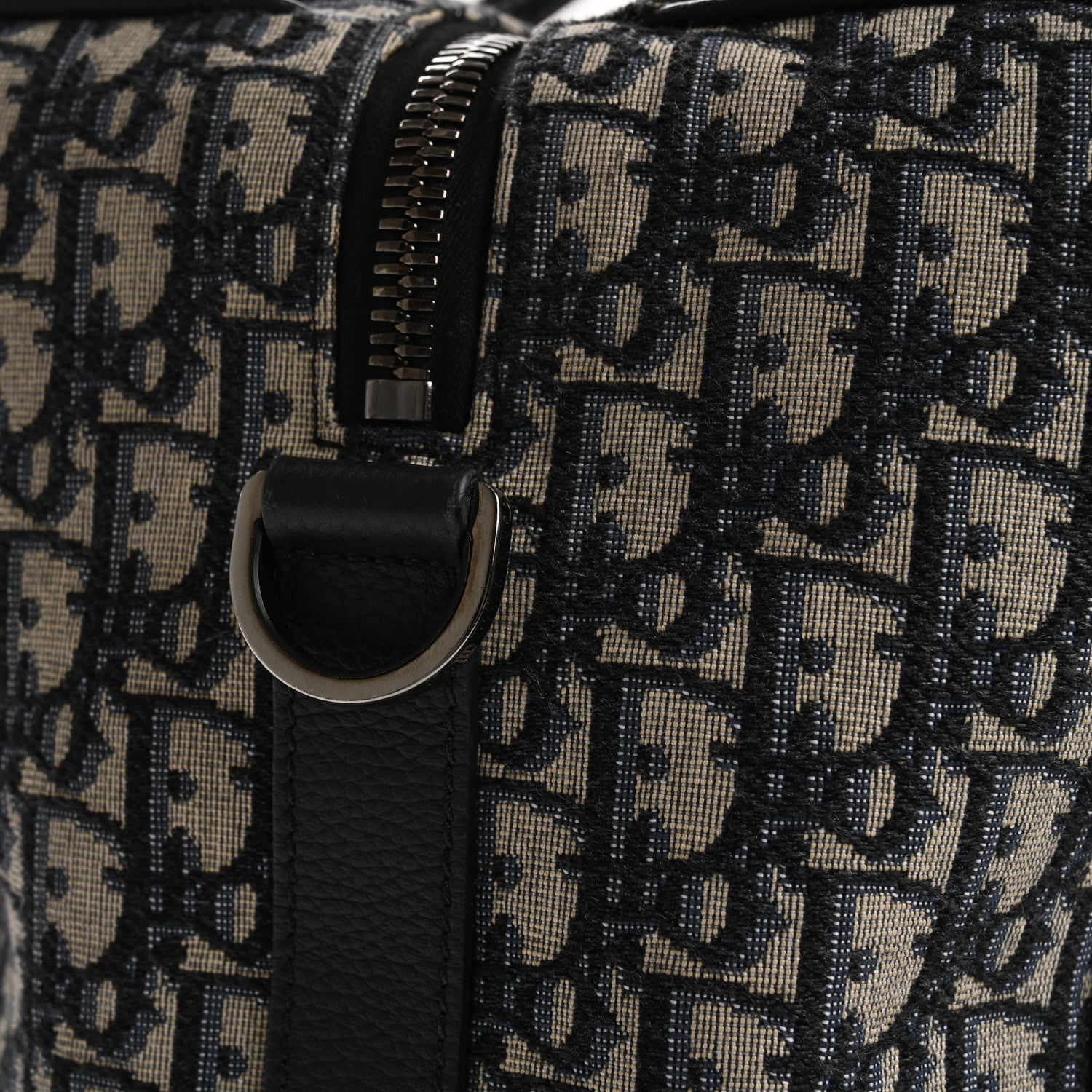 Christian Dior Oblique Duffle Navy Blue 13 of 18