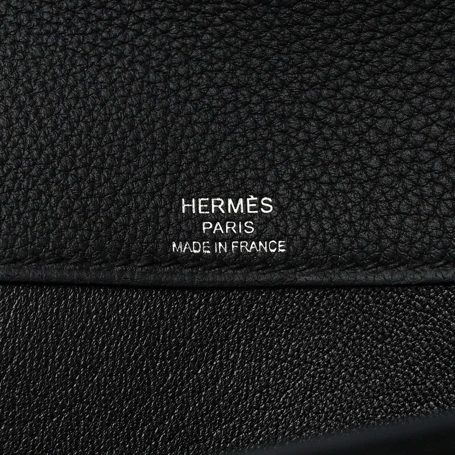 Hermes Togo Kelly Depeches 25 Pouch Black 5 of 10