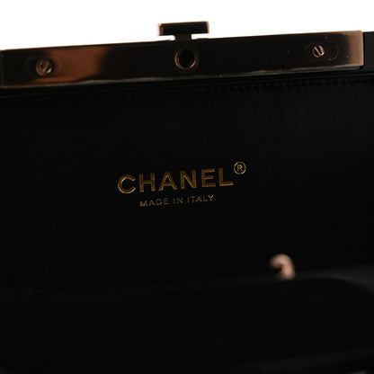 Chanel Plexiglass Crystal CC Minaudiere Clutch Black Copper 5 of 12