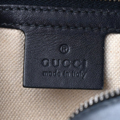 Gucci Monogram Vintage Web Small Boston Navy 6 of 17