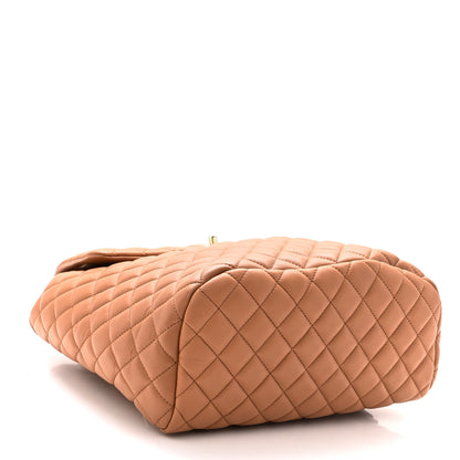 Chanel Lambskin Quilted Large Urban Spirit Backpack Brown 4 of 9