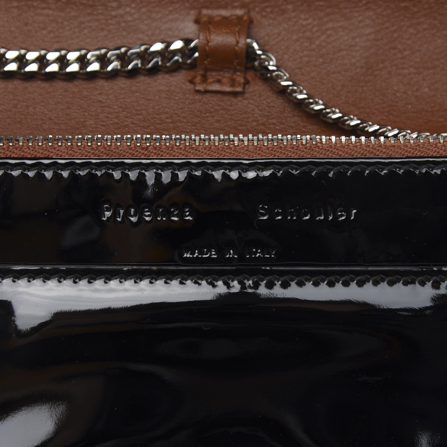 Proenza Schouler Patent PS11 Chain Wallet Black 5 of 10