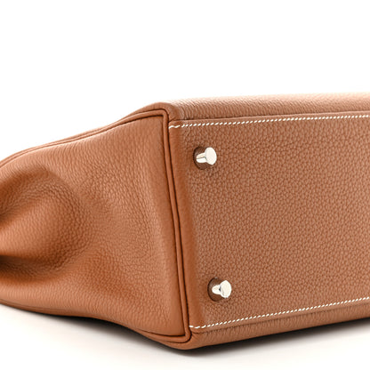 Hermes Togo Kelly Retourne 32 Gold 9 of 12